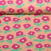 Bio Rippjersey Jennifer Bouron Blumen Pfirsich
