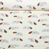 Bio Sommersweat French Terry Jennifer Bouron Hunde Ecru Rosa