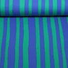 Bio Sommersweat French Terry Jennifer Bouron Streifen Blau Grün