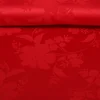 Blusen- & Kleiderstoff Blumen Rot