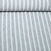 Blusen- & Kleiderstoff Streifen Melange Grau