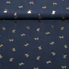 Blusenjeans Foil Print Schmetterlinge Blau