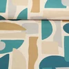 Canvas Formen Sand Petrol