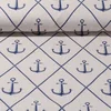 Canvas Maritim Anker Icons Beige
