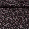 Chiffon Blümchen Schwarz