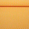 Chiffon Punkte Polka Dots Gelb Weiß