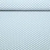 Chiffon Punkte Polka Dots Grau Weiß