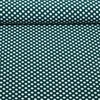 Chiffon Punkte Polka Dots Grün Weiß