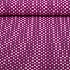 Chiffon Punkte Polka Dots Lila Weiß