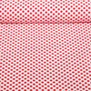 Chiffon Punkte Polka Dots Weiß Rot
