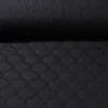 Doubleface Steppstoff Schwarz  