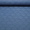 Gesteppter Jackenstoff Doubleface Jeansblau