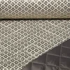 Gesteppter Jackenstoff Quilt Retro Grau