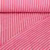 Gesteppter Jackenstoff Sommerstepp Doubleface Streifen Pink