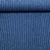 Hosenjeans Fransen Streifen Blau