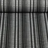 Jacquard Canvas - Mexiko Streifenrauten Schwarz Grau