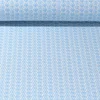 Jacquard Jersey "Diamonds Knit" Hellblau