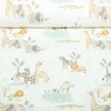 Jersey Little Jax Digitaldruck Oase Wilde Tiere Ecru