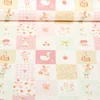 Jersey Little Jax Digitaldruck Patchwork Mäuschen Rosa
