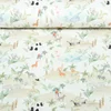 Jersey Little Jax Digitaldruck Wilde Tiere Ecru
