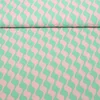 Kleider und Blusenstoff Wellen Mint