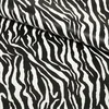 Kunstleder "Zebra" Black