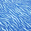 Kunstleder "Zebra" Blue