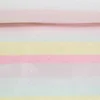 Kuschelfleece Doubleface Streifen Pastell