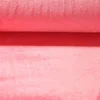 Kuschelfleece Uni Koralle