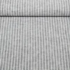 Leinen Cotton Streifen Dunkelblau
