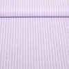 Leinen Cotton Streifen Flieder