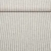Leinen Cotton Streifen Grau