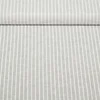 Leinen Cotton Streifen Hellgrau