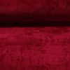Nickistoff Velours Uni Bordeaux