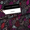 Performance Jersey "Leaves" Schwarz Pink