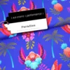 Performance Jersey "Paradies" Blau