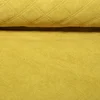 Polsterstoff "Hermine" Stepp-Optik Uni Gelb