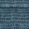Popeline Stäbe Kombistoff Bleu