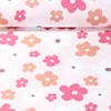 Regenjackenstoff Aqua Protect Bunte Blumen Rosa