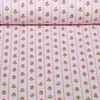 Rippjersey Blumen Hellrosa