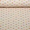 Rippjersey Blumen Natural