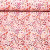 Rippjersey Digitaldruck Kleine Blüten Rosa