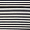 Rippjersey Streifen Navy Ecru