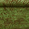 Sommersweat French Terry Zebra Olivgrün