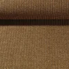 Strickjersey Gerippt Nougatbraun Melange
