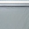 Thermo Futterstoff Grafik Silber Schwarz