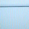 Viskose Crepe Streifen Hellblau