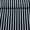 Viskose Crepe Streifen Navy