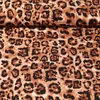 Viskose Gepardmuster Beige Schwarz