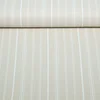 Viskose-Leinen Streifenmix Beige Weiß